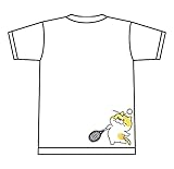 Tシャツ テニス 半袖 ドライ 【ソフトテニス】【トラ猫 空振り】【16500】【限定】ホワイト J140