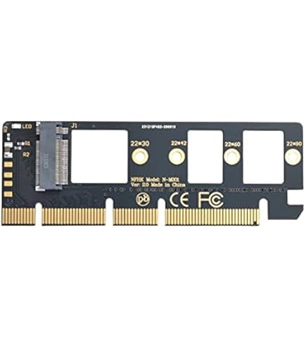 Amazon.co.jp: CableCC NGFF M-KEY NVME M.2 SSDからPCI-E Express 3.0