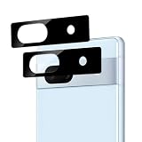 Google Pixel 7A 対応 カメラ保護 ガラスフィルム 硬度9H 強化ガラス グーグルピクセル 7A カメラフィルム 衝撃吸収 飛散防止 全面保護 黒縁取り 露出オーバー防止 高透過率 自動吸着 気泡ゼロ 汚れ防止 貼り付け簡単（2枚セット）