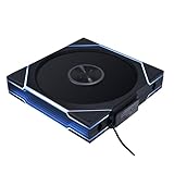 LIANLI 140mm ARGBケースファン UNI FAN TL Wireless 140 BK Single Pack 2.4GHzワイヤレス ケーブルマネージメント不要 FDB LCP製ファンブレード UF-TL140-WLS-1B 日本正規代理店品