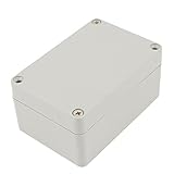 uxcell ジャンクションボックス　接続箱　プラスチック製　グレー　防水　ワイヤケース　98x67x50mm
