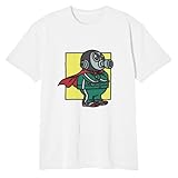 [ETGROS] 漫画家 鳥山明さん 鳥山明先生 Tシャツ アニメ Tシャツ 半袖 夏服 メンズ 綿 100％ 丸襟 L