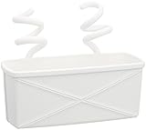 八幡化成 ハンドル付き収納ボックス sceltevie Grace MANO(グレース・マーノ) typeC ホワイト