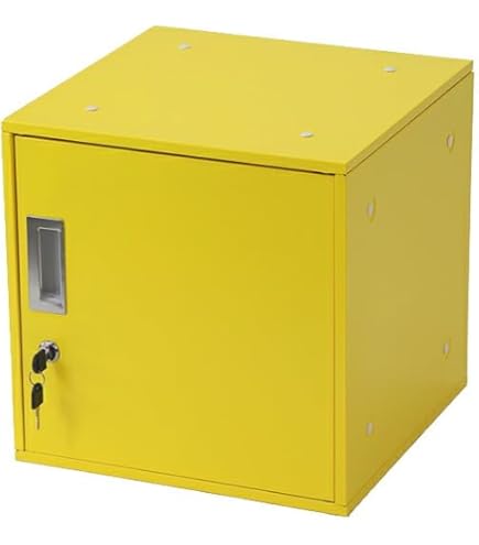 Amazon.co.jp: キューブBOX鍵付ロッカー・ハイ用棚板 JAC-S06WH