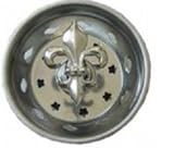 FLEUR DE LIS Kitchen Sink Strainer plug stopper FRENCH [並行輸入品]