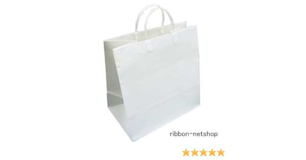 Amazon 紙袋 手提げ袋 寿バッグ ブライダルバッグ ワイドバッグmシロ Wedb 02 ギフトバッグ 袋 文房具 オフィス用品
