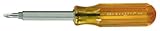 Xcelite FSD1 Multi-Bit Four-in-One Phillips/Slotted Screwdriver #1/#2 Head 3-1/16 Blade Length 7-1/4