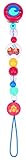 Goki Fire Engine Soother Chain [並行輸入品]