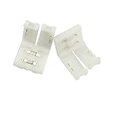 KAPATA LEDテープライト用連結コネクター 2pin 5050SMD 20個セット LEDテープ用接続 10mm 半田付け不要