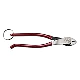 Klein Tools D2489STT Diagonal Cut Ironworker Pliers with Ring [並行輸入品]