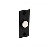 Baldwin 4853.102 Rectangular Doorbell Button, Oil Rubbed Bronze [並行輸入品]