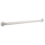 Franklin Brass 5642 1-1/2-Inch x 42-Inch Concealed Mount Safety Bath and Shower Grab Bar, Stainless 