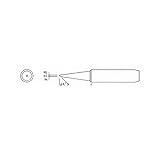 【キャンセル不可】EV28862 Ｒ0.2交換用こて先 （ＥＡ304ＡＪ用）