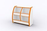 JAJAN(ジャジャン) おもちゃばこ〔おもちゃ入れ・TOYBOX〕レギュラータイプ 幅65cm オレンジ【キッズファニチャーシリーズ】〔子供家具〕