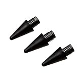 エレコム タッチペン 交換用ペン先 3本入り (P-TPACSTAP02BK 専用) iPad専用 ブラック P-TIPACSTAP02BK