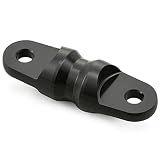 デイトナ(Daytona) アルミビレット バイク用 クランプバー アクセサリークロスバー用アダプターバー 50mm 1個入り ブラック 99474