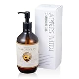 サンフラワーオイル 300mL 天然100％ ひまわり油 マッサージ フェイス ボディ ヘア ボタニカル 無香料 保湿 ＜アプレ・ミディオイル SNF＞