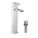 Moen KL90-D-S6711CR 90 Degree Single-Handle Vessel Lavatory Faucet, Chrome [並行輸入品]