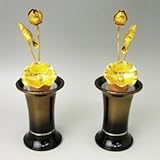 軽合金製 常花 3号 3本立て(単品 1本)【供え物】【造花】【モダン仏具】【墓参り】【仏壇】
