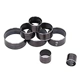 Atyhao クラフト用 穴あけポンチ 穴あけポンチ 端落とし 25-60mm 型抜き クラフトパンチ 革加工