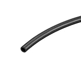 uxcell 潤滑油ホース ゴム ウォーターホースチューブ ブラック 内径3 mm 外径5 mm 全長3 M
