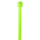 Partners Brand PCT185G Cable Ties 50# 18 Fluorescent Green (Pack of 500) [並行輸入品]