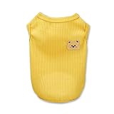 犬の服 犬服 Tシャツ メッシュ タンクトップ ペットウェア おしゃれ かわいい くま 小型犬 中型犬 袖なし 通気性 春夏 秋 柔らかさ シャツ 猫服 おしゃれ かわいい 小型犬 中型犬 ドッグウェア ベスト 洋服 可愛い 脱毛保護 家着 お散歩