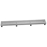 Jaclo 6222-32-PSS Square Grate, 32", Polished Stainless Steel [並行輸入品]