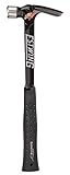 Estwing EB-15S 15 oz Black Ultra Framing Hammer with Smooth Face & Shock Reduction Grip [並行輸入品]