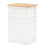 コーナンオリジナル 木天衣類収納チェスト 4段