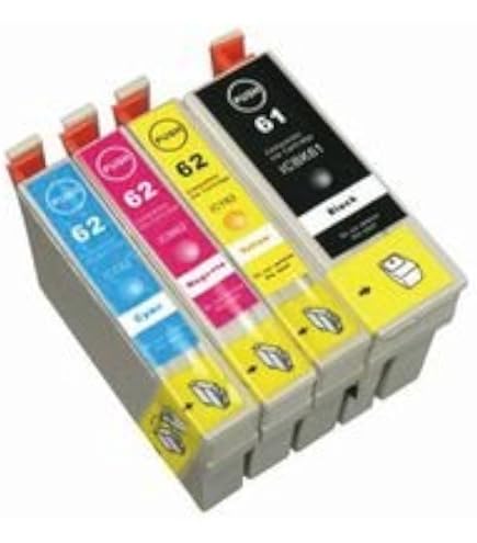 EPSON インクカートリッジ ICBK61　4本セット Amazon.co.jp: EPSON エプソン ICBK61 ブラック 単品 4本セット