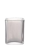 G1074-15-847 STONE VASE H15cm PEBBLE TLA2246