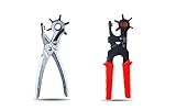 光パンチプライヤー2から4.5ミリメートル6種類丸い穴革ロータリーパンチ穴パンチハンドツール