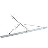 トンボ とんぼ 大型角度調節板トンボ アルミ合金製 コンクリート専用 土間仕上げ 軽量 約15kg 幅約295.5cm 伸縮 長さ調節 垂直ブレードタイプ アルミトンボ アルミ板トンボ アルミレーキ 