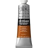 Winsor & Newton Artisan Water Mixable Oil Color, 37ml, Burnt Sienna by Winsor & Newton