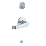Schlage F359ELA626 Elan Interior Lever with Deadbolt, Brushed Chrome [並行輸入品]