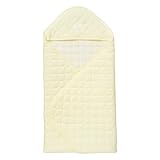 西松屋 アフガン（クマ刺繍）　イエロー