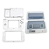 限定グレー New3DSXL 予備ハウジングケースシェル SFC 5個セット 交換用 3DS New3DS XL LL 3DSXL 3DSLL コンソール用 SNE NES Edition アウターエンクロージャ A B C D E ファイブフェイスカバープレート