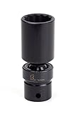 Sunex 228zud 1/2-Inch Drive 7/8-Inch 12-Point SAE Deep Universal Impact Socket [並行輸入品]