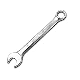 uxcell　片口スパナ　18MM コンビネーションレンチ　熱処理した炭素鋼鍛造ドロップ　シルバートーン