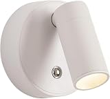壁装灯 ウォールライト 洗面台鏡前灯 トイレ用 洗面所用 浴室用ドレッシングテーブル用 照明 ミラーキャビネット用 居間用 家庭用 屋内用 照明器具 (2個 ホワイト,リモコン付)