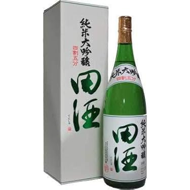 Amazon.co.jp: 西田酒造 田酒 純米大吟醸 四割五分 1.8L : 食品・飲料