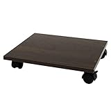 【オプション単品】 キューブボックスα 専用キャスター台 ブラウン用 【 カラーボックス キャスターキャスター付き プレート 台 キューブボックス 】