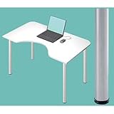 Garage パソコンデスク D2 D2-M-ST 白 ホワイト