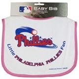 Philliesピンクベビーよだれかけ