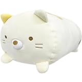 畑山商事 すみっコぐらし もちもち寝そべりクッション しろくま ねこ とかげ えびふらいのしっぽ 抱き枕 ぬいぐるみ かわいい ねこ 約全長35cm 63203567