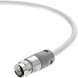Mediabridge FLEX Series Coaxial Digital Audio/Video Cable (1.5 Feet) - Dual Shielded F-Pin to F-Pin 