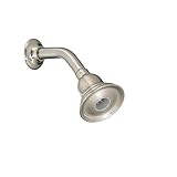American Standard 1660.131.295 Flowise Traditional Water Saving Showerhead With Arm, Satin Nickel [並