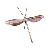 Ancient Graffiti Flamed Copper Staked Dragonfly [並行輸入品]