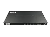4K HDMI分配器 HDMI Splitter(1入力×8出力)3D Ver1.4 1入力 8出力 HDMI セレクタ 4K 1080P 3D対応 HDMI スプリッター … 6323-4k